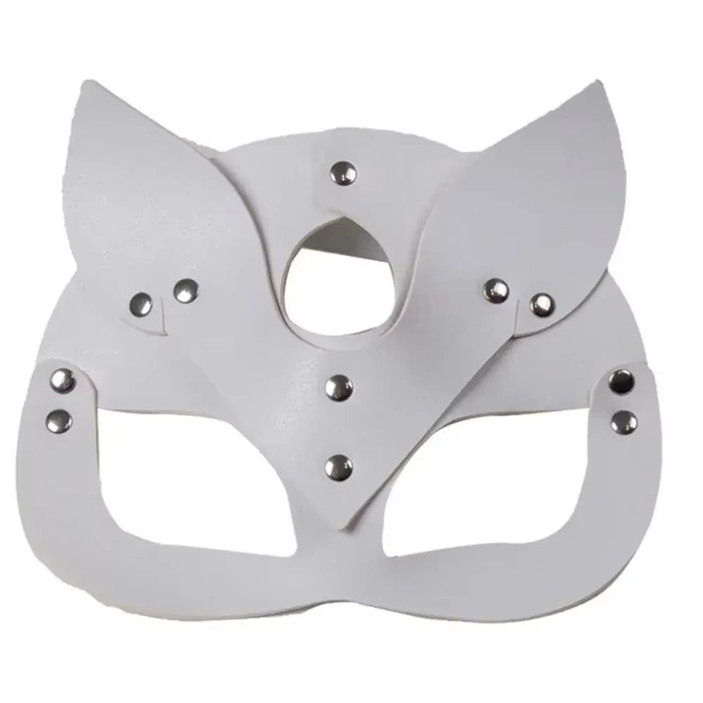 Cat Girls Diamond Mask Gloves Set Sexy Face Cover Cosplay Party Dressing Prop Accessories Cats Woman Costume Masquerade Gloves