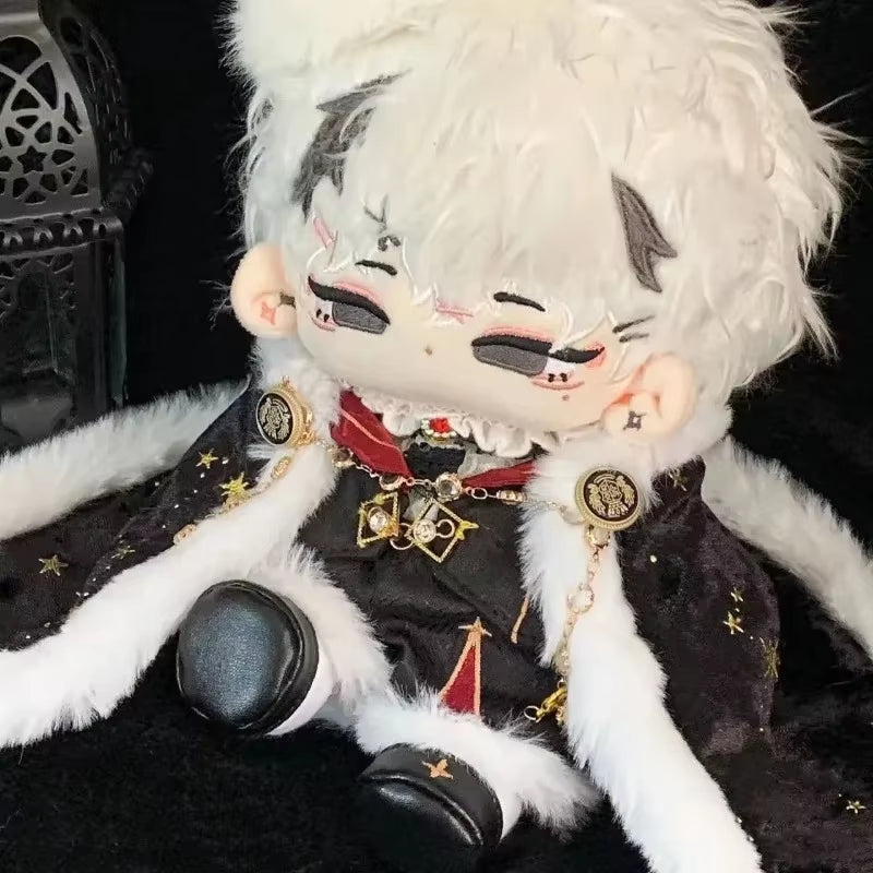 Anime Plush Doll Star Dolls Kpop European Style Retro Clothes Outing Set for 20Cm Cute Plush Doll Clothing Cloak Cosplay Gifts