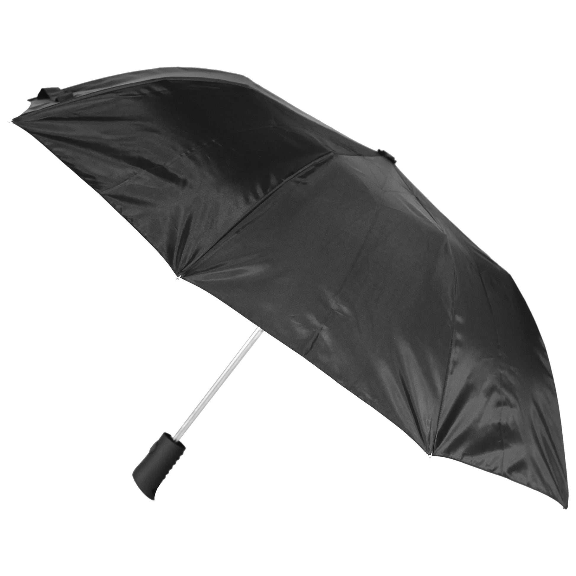 Automatic Open Folding Rain Umbrella Black