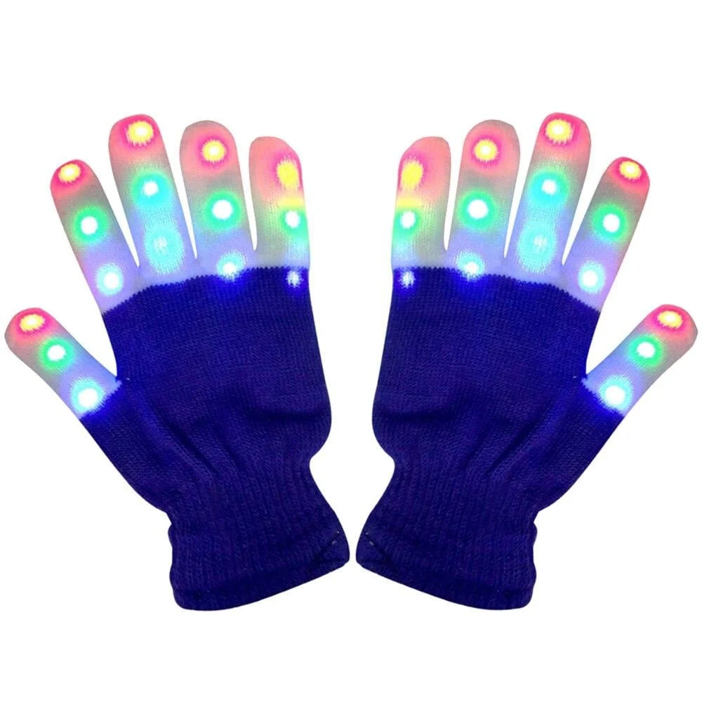 Kids Light up Gloves, Pink, 2 Pack