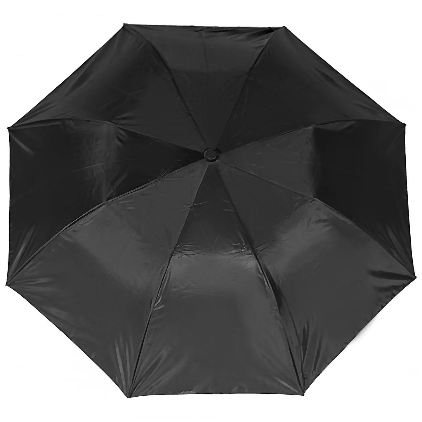 Automatic Open Folding Rain Umbrella Black